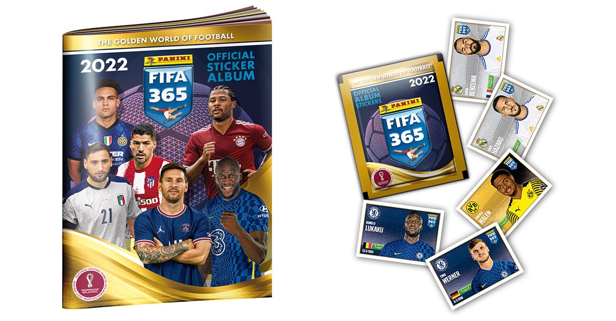 PANINI FIFA 365 2022 OFFICIAL STICKER COLLECTION