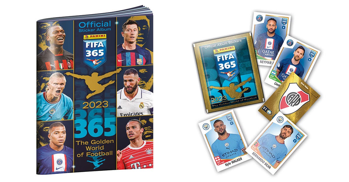 PANINI FIFA 365 2023 OFFICIAL STICKER COLLECTION