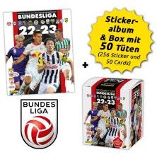 Panini Bundesliga Österreich Sticker & Cards Kollektion 2022/23 - Box-Bundle