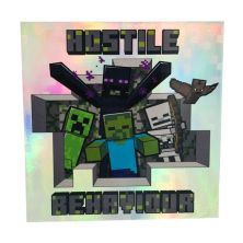 Minecraft - Treasure Stickerkollektion - Limited Edition Card - Danger 3