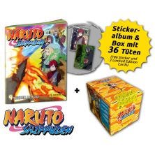Naruto Shippuden Stickerkollektion - Box-Bundle