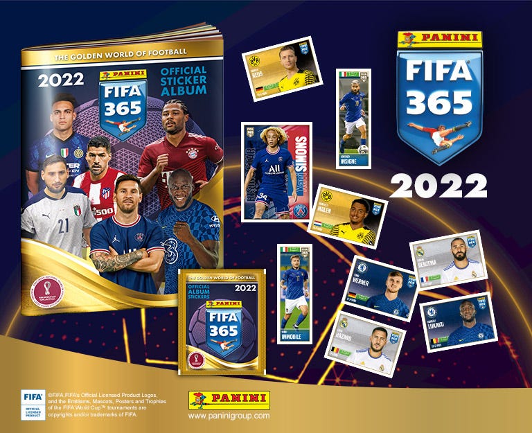 Panini FIFA 365 Stickerkollektion 2022 - Banner 