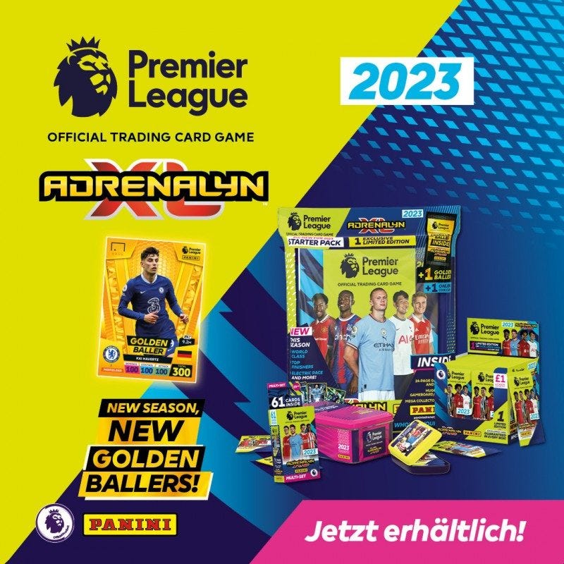 Panini Premier League 2022/23 - Adrenalyn XL Trading Cards - Banner