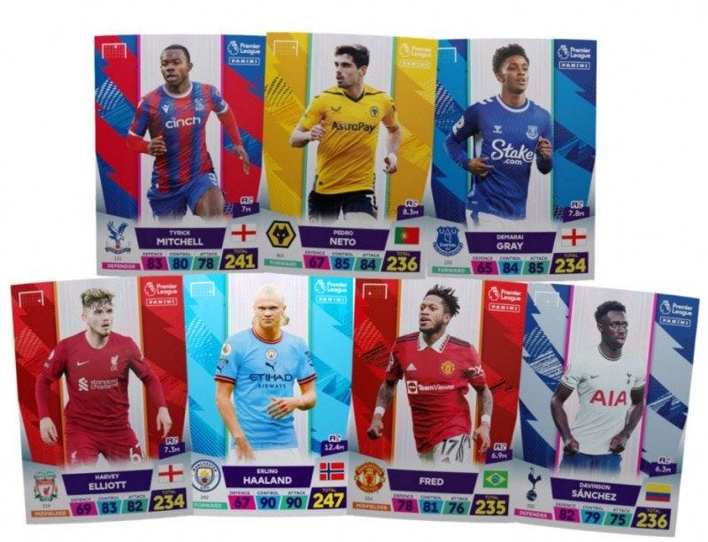 Premier League Adrenalyn XL Trading Cards Base
