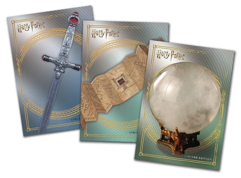Harry Potter Evolution Trading Cards Limited Edition Cards