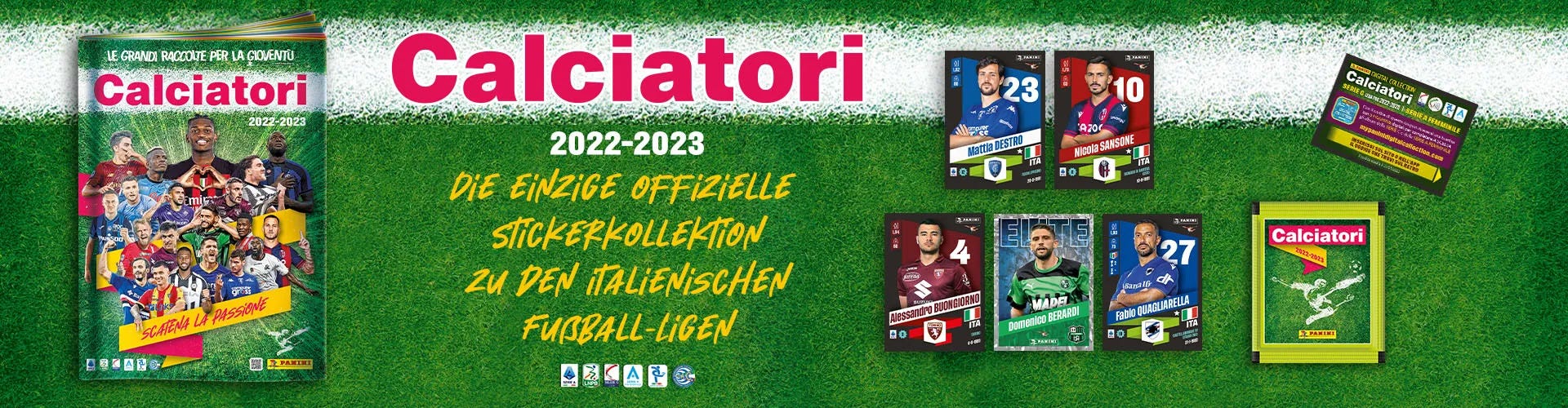 Calciatori 2022/ 2023 - Die besten Fußballer der Italienischen Serie A, B und C