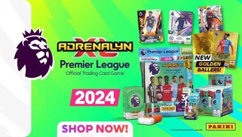 Panini Premier League 2023/24 - Adrenalyn XL Trading Cards - Banner