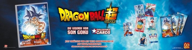Dragon Ball Super Ultimate Warriors - Stickerkollektion Banner