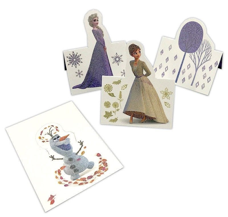 Die Eiskönigin 2 - Crystal Edition - Sticker und Cards - Pop Up Cards