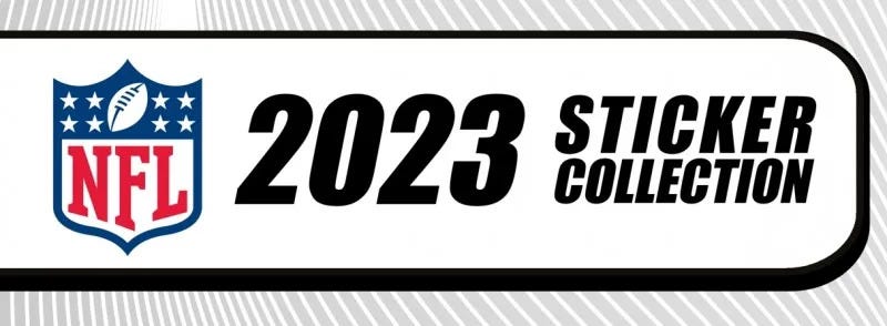 NFL 2023 - Sticker & Trading Cards Kollektion