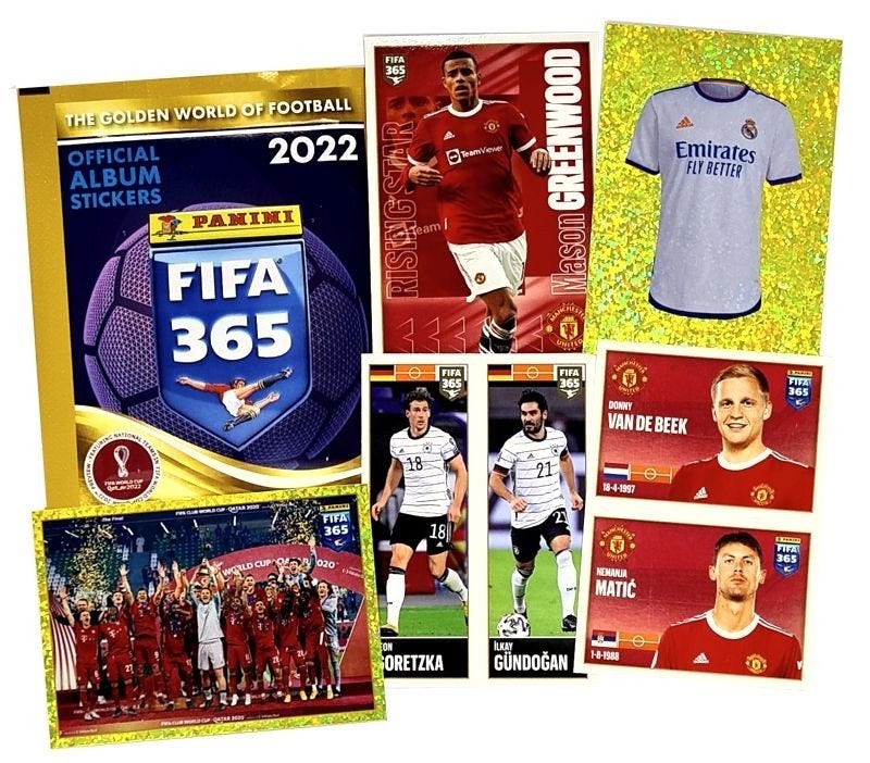Panini FIFA 365 Stickerkollektion 2022