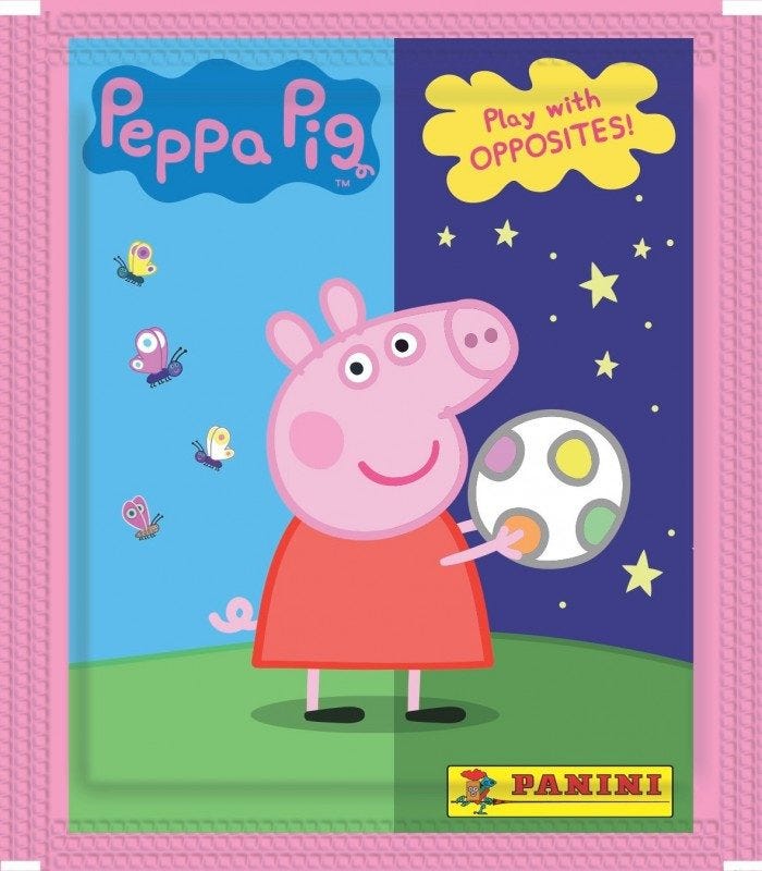 Peppa Pig Spiele mit Gegensätzen Tüte