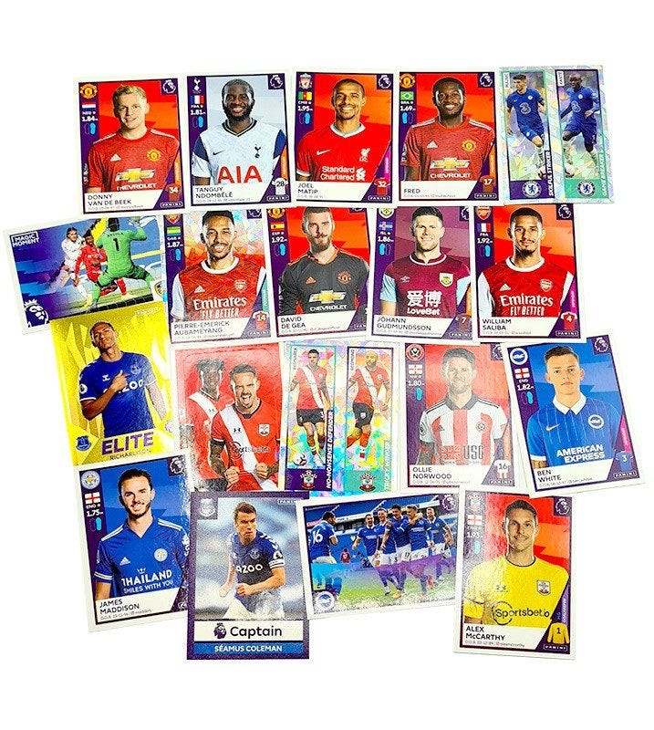 Premier League Stickerkollektion 2021 - Sticker
