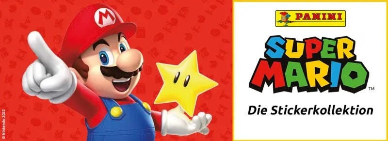 Super Mario - Play Time Stickerkollektion - Banner